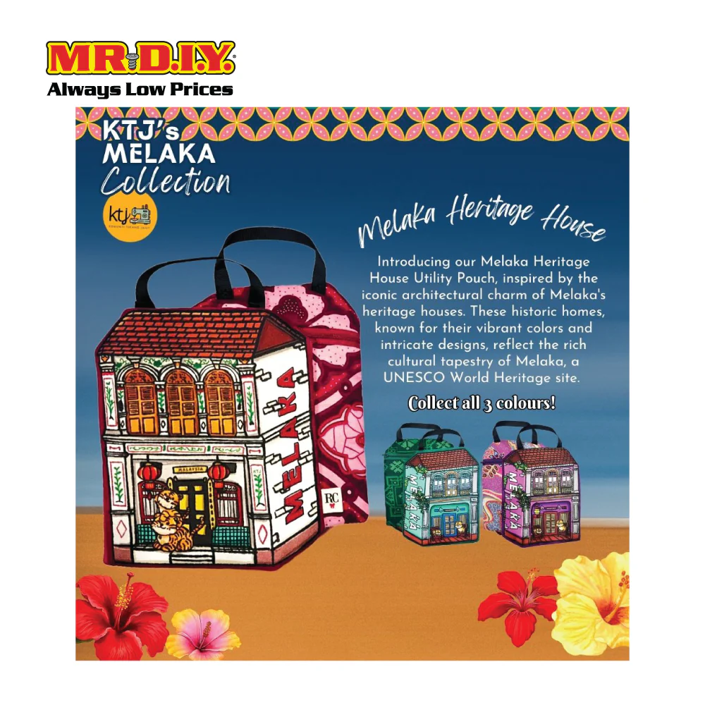 KTJ Exclusive Handmade Melaka House Uitility Pouch - Image 8
