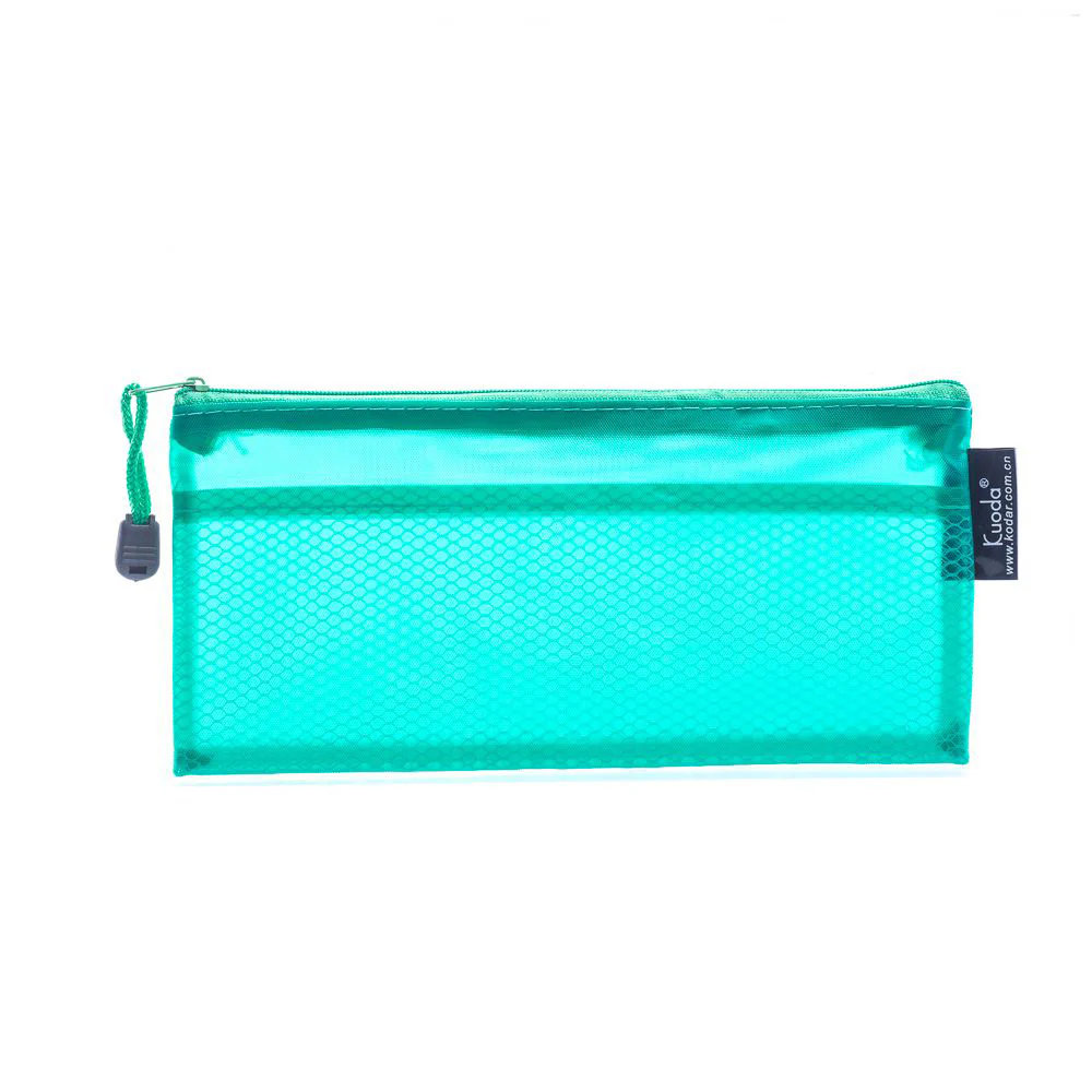 (MR.DIY) KUODA Neon Colour PVC Pencil Case (22cm x 11cm) - Image 5