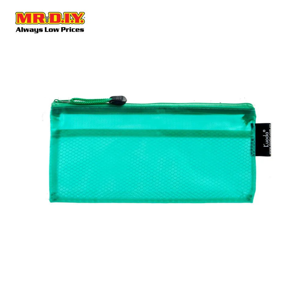 (MR.DIY) KUODA Neon Colour PVC Pencil Case (22cm x 11cm) - Image 8
