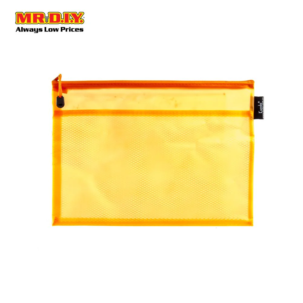 KUODA Translucent Zipper Plastic A4 Document Bag (1pc) - Image 7