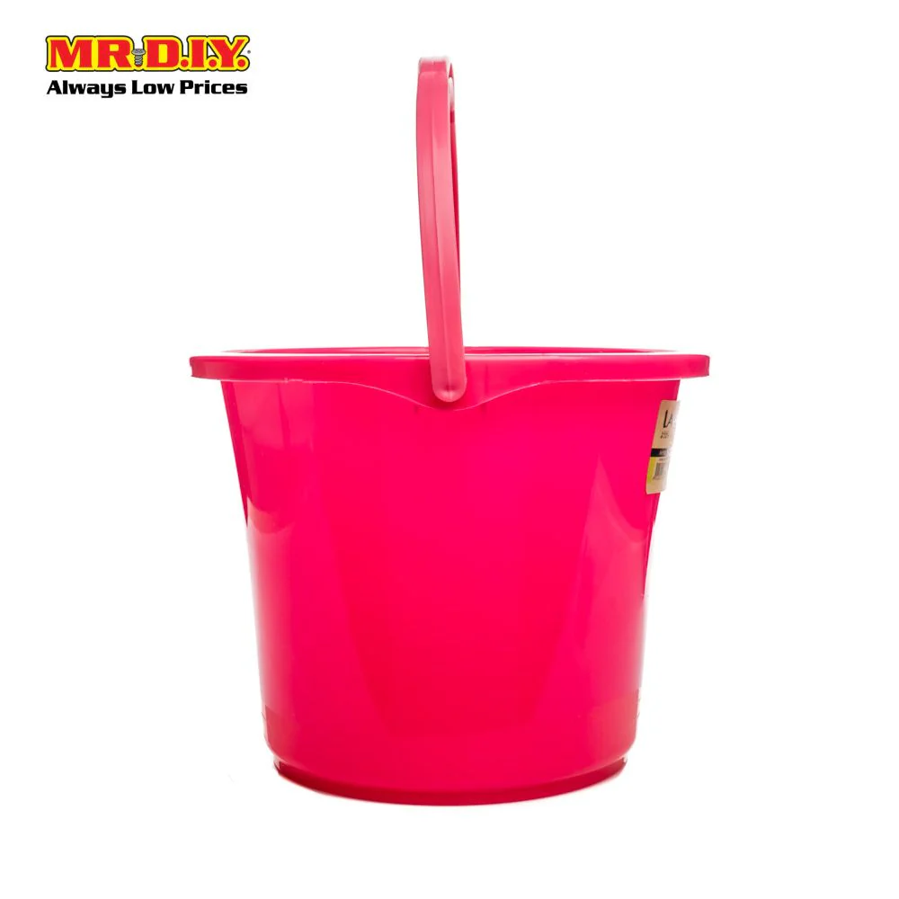LAVA Plastic Heavy-Duty BPA-Free Bucket Water Pail 3L (16.5cm X 20cm) - Image 3