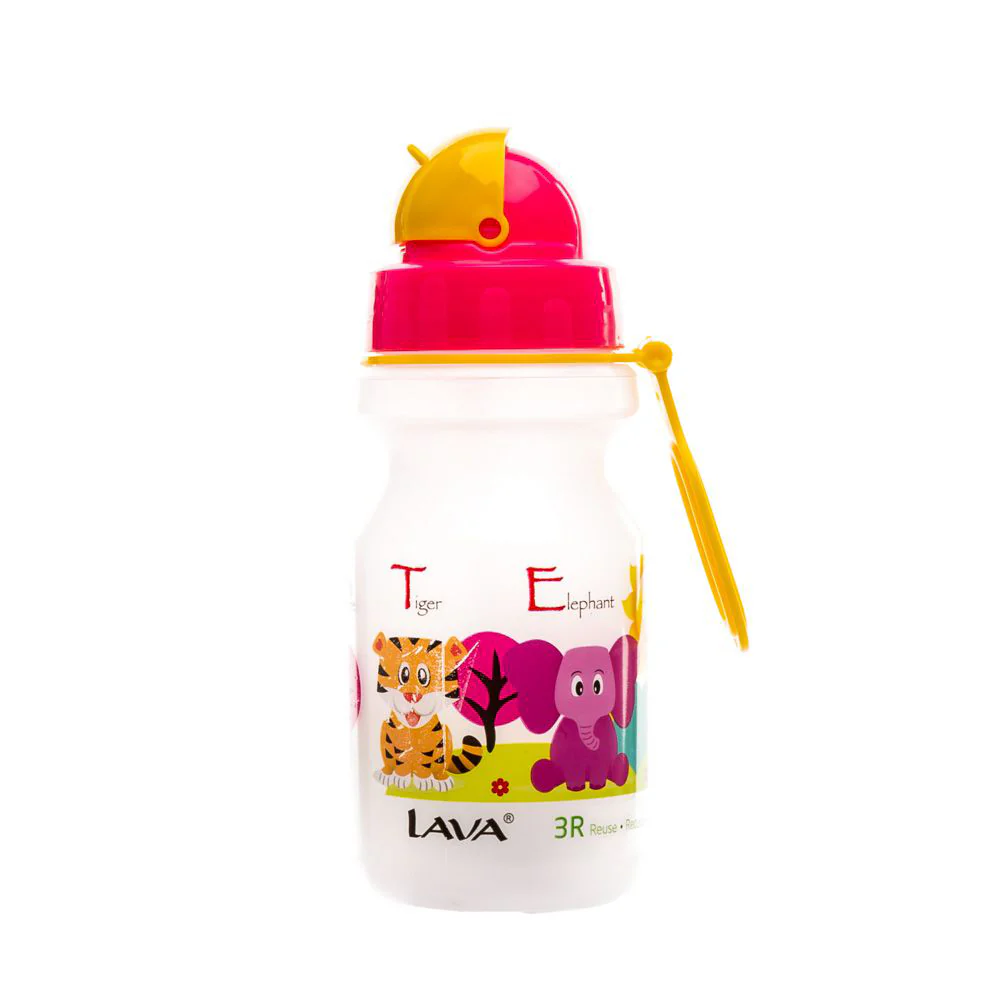 LAVA Cartoon Animal Straw Cup Bottle (500ml) - Image 5