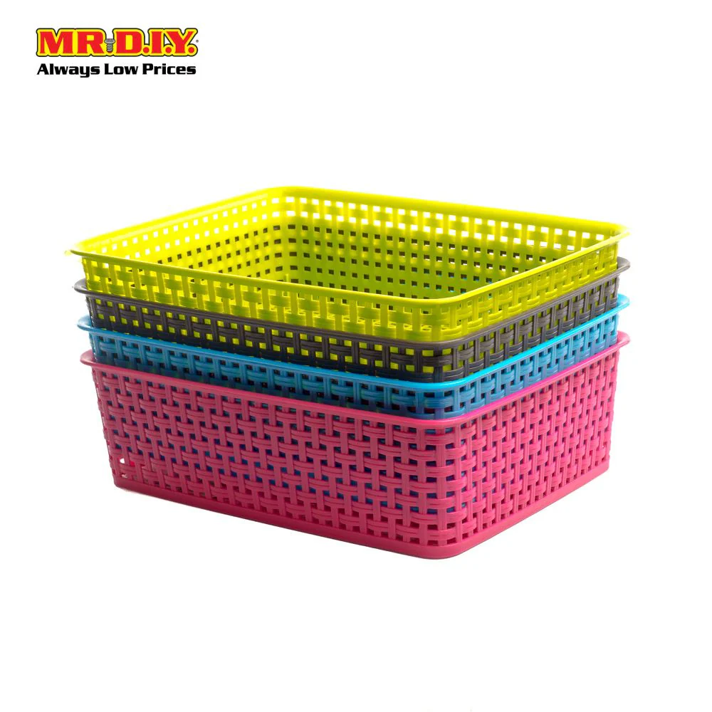 (MR.DIY) LAVA Plastic Basket ( 27 X 35 X 10CM) - Image 3