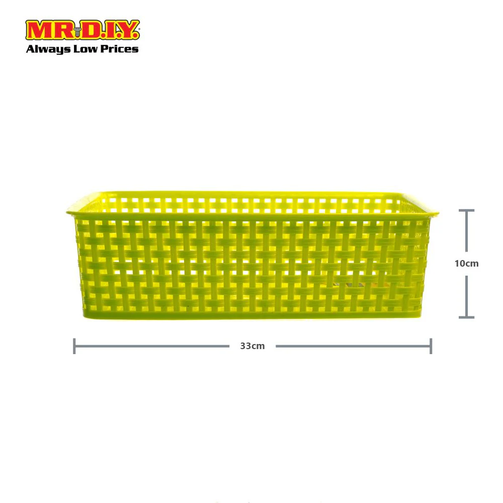 (MR.DIY) LAVA Plastic Basket ( 27 X 35 X 10CM) - Image 4
