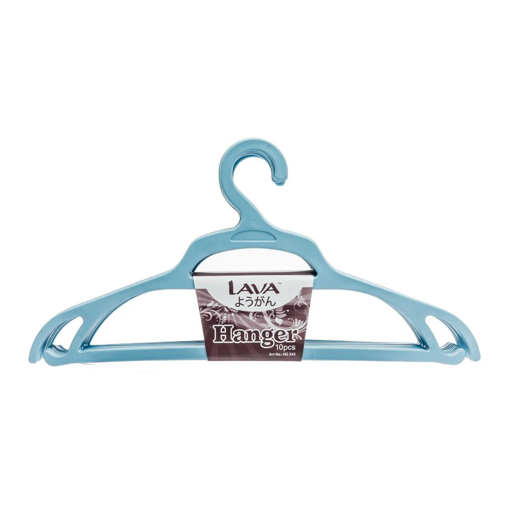 LAVA Plastic Clothes Hanger (10pcs) - Image 2