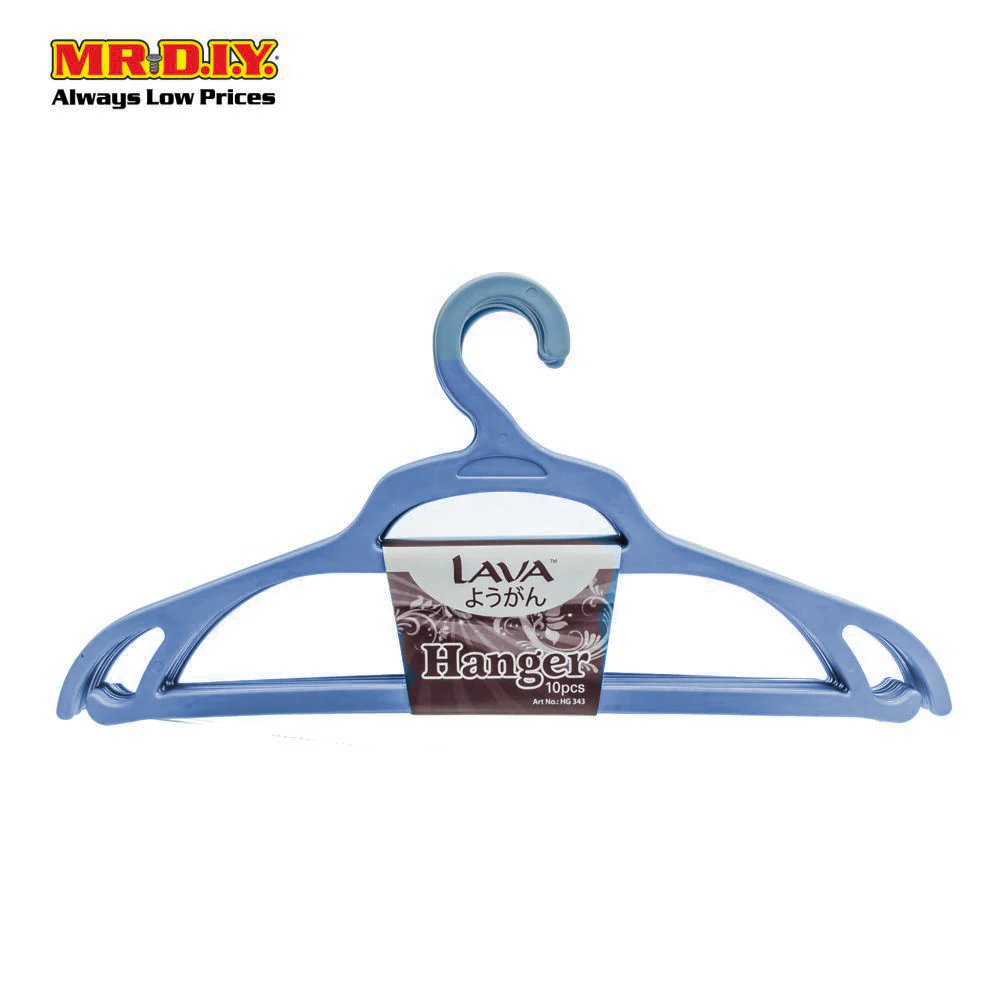 LAVA Plastic Clothes Hanger (10pcs) - Image 3