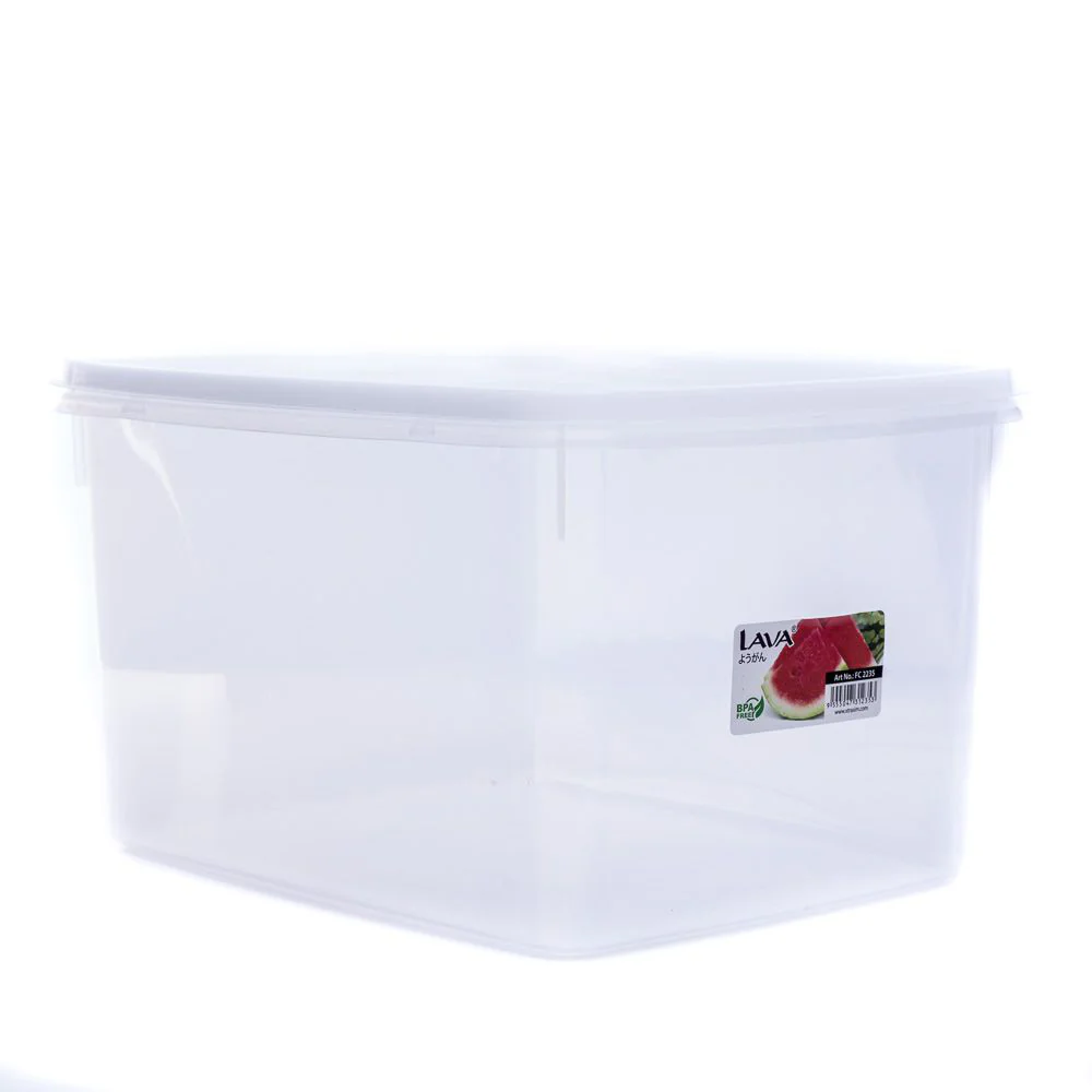 LAVA Plastic Food Container with Lid (13L) - Image 4