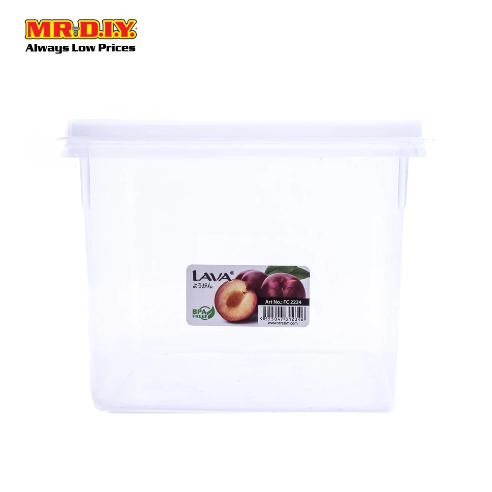 LAVA Plastic Food Container with Lid (7L) - Image 3