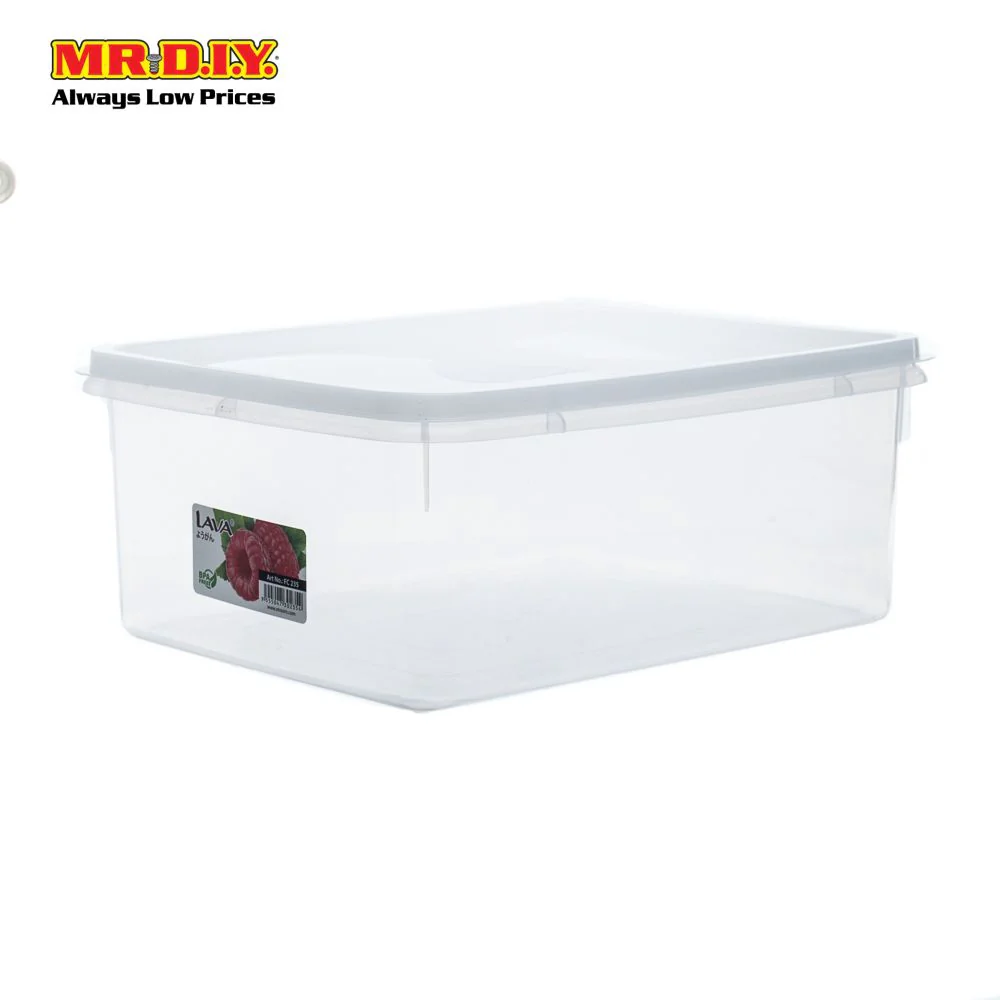 LAVA Plastic Transparent Food Container (8.2L) - Image 5