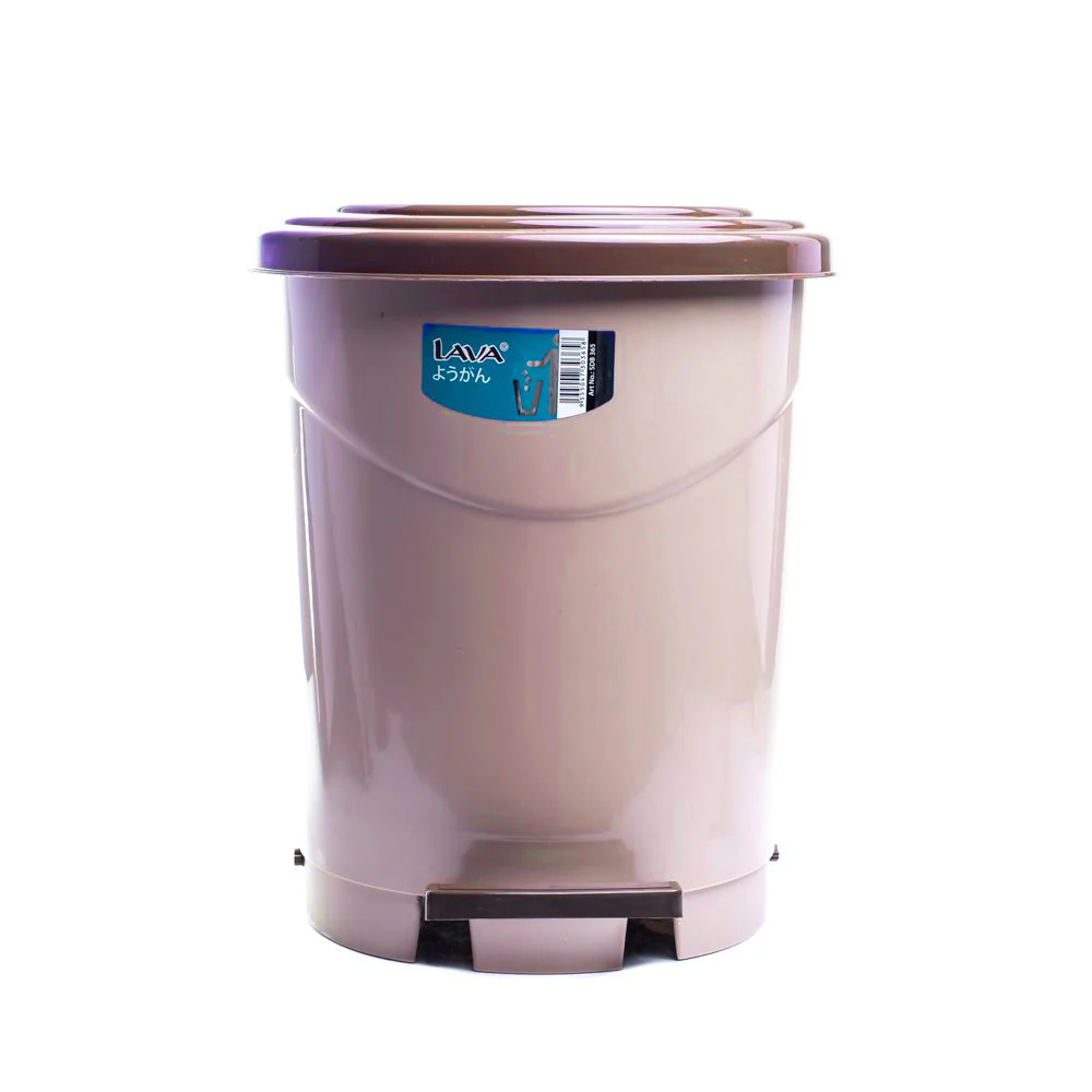 LAVA Plastic Round Step Dustbin (10L) - Image 6