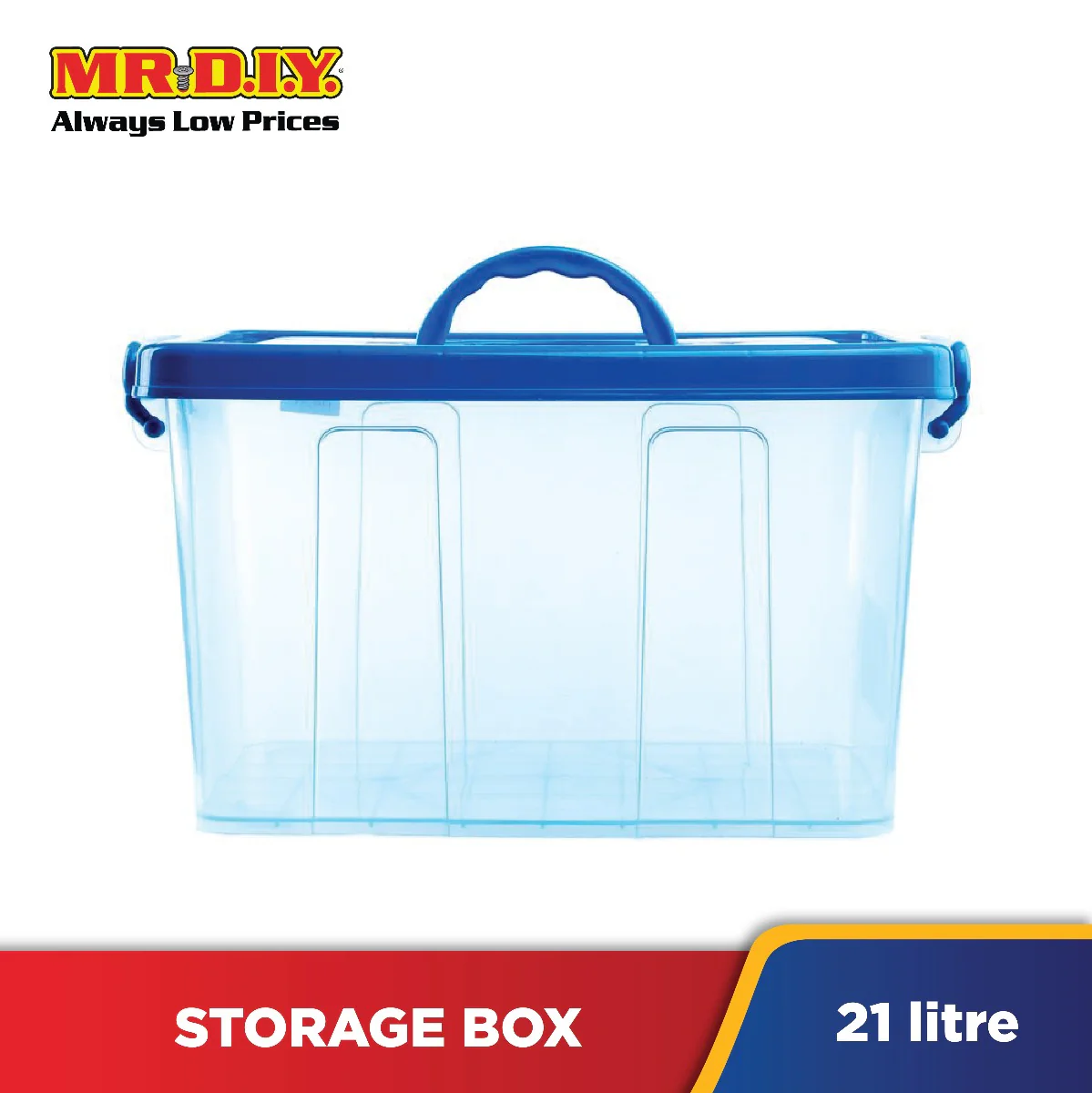 LAVA Plastic Storage Box With Lid (21L) - Image 5