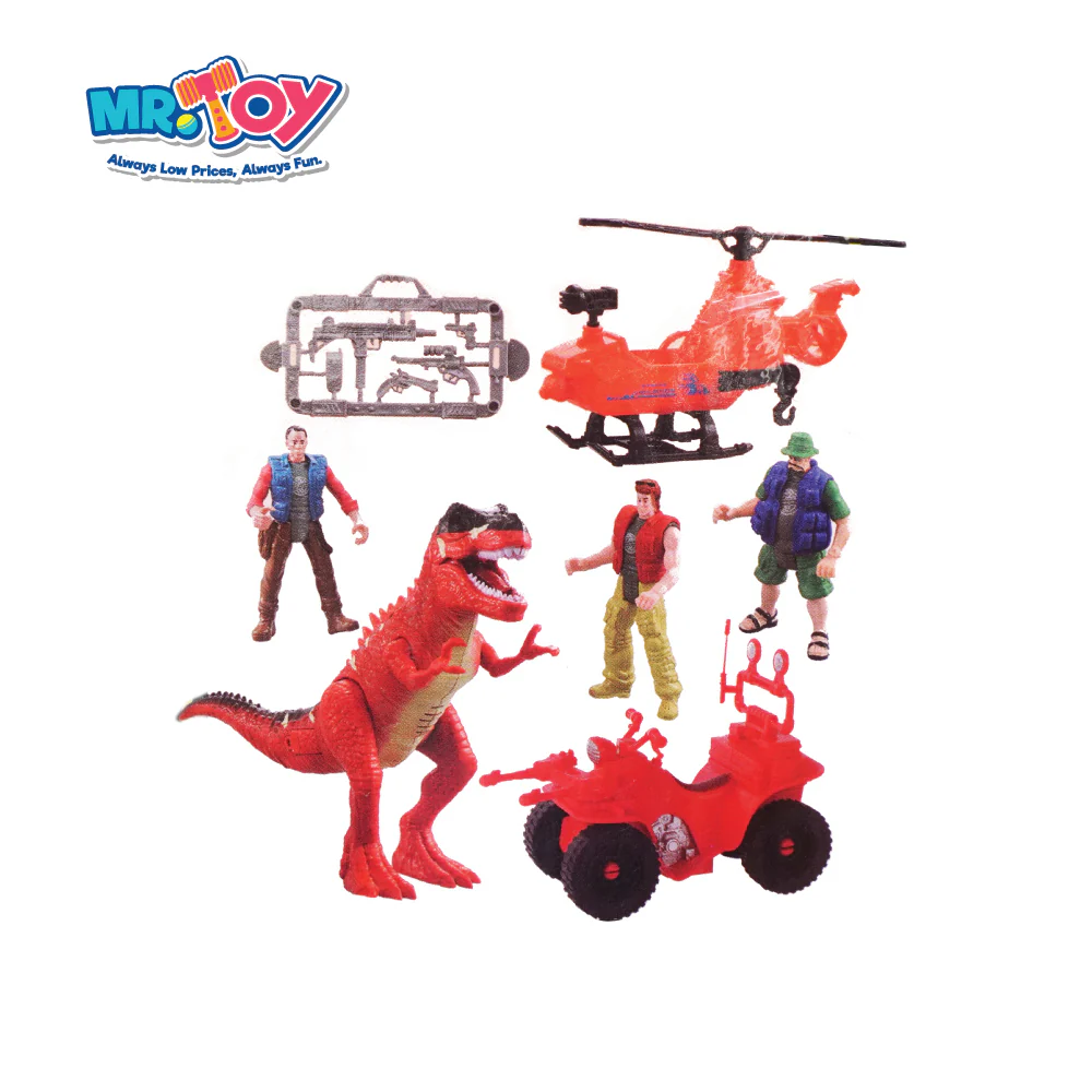 (MR. TOY) Light Sound Dinosaur Playset - Image 2