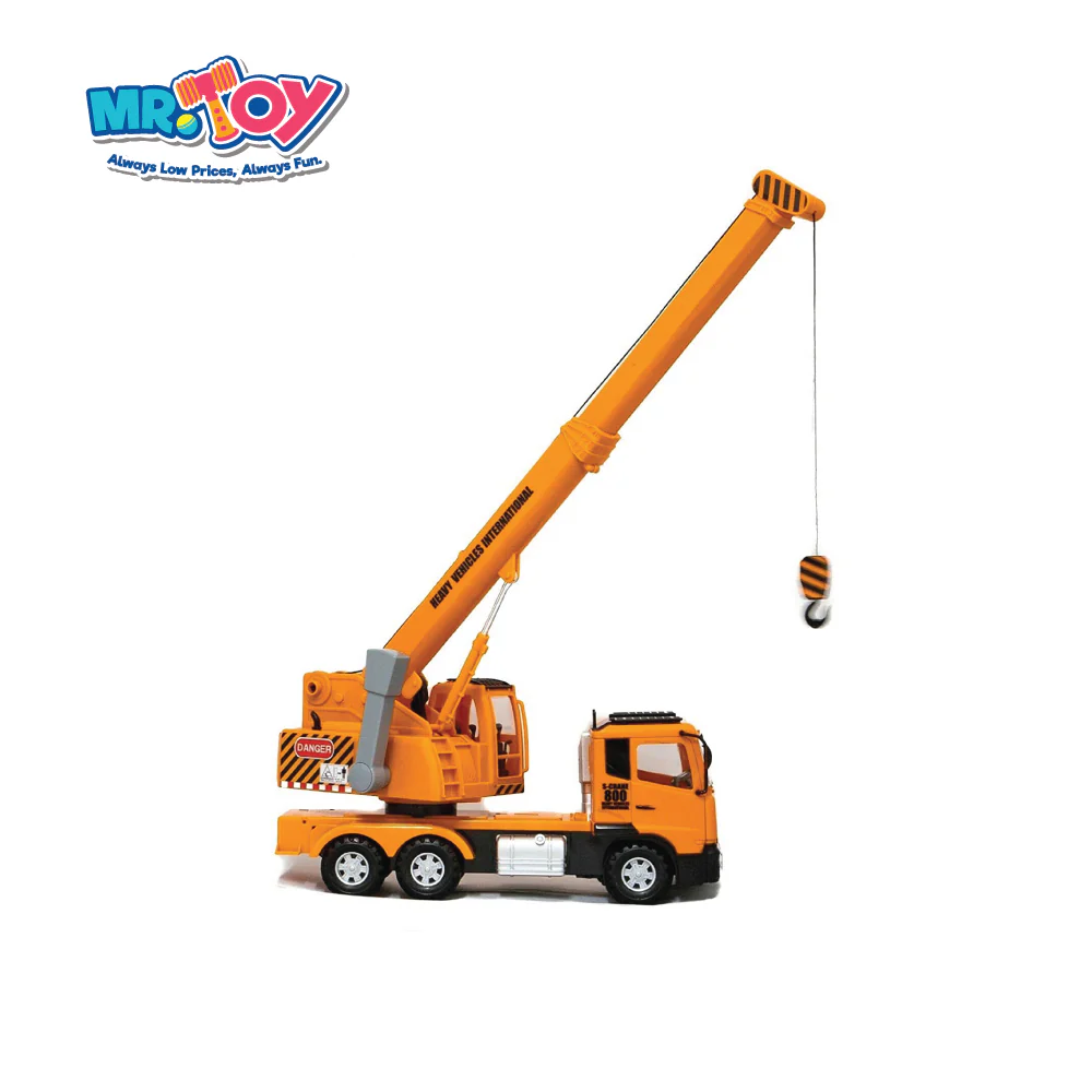 (MR.DIY) LILITOYS King Super Big Construction Crane Truck Model 201A - Image 2