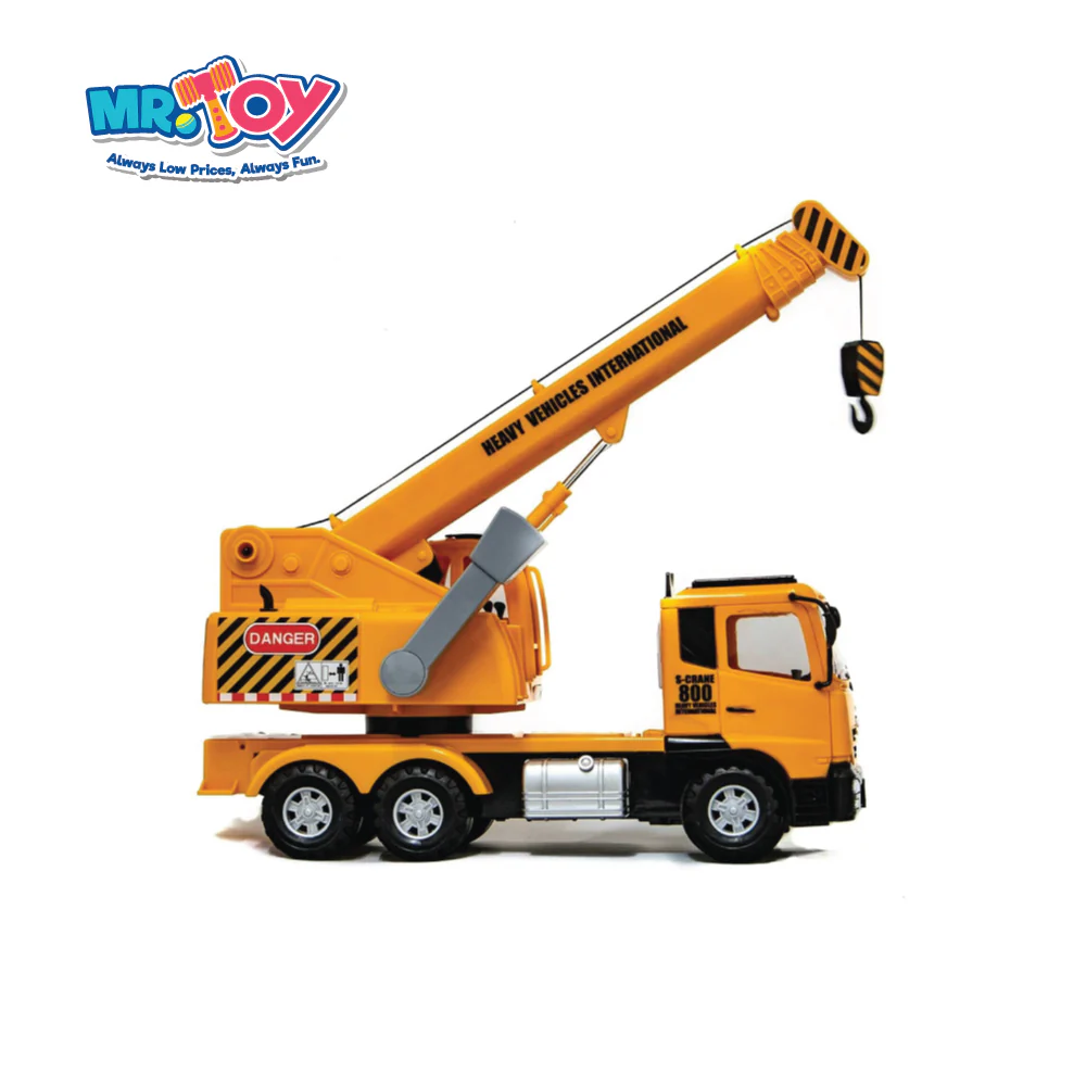 (MR.DIY) LILITOYS King Super Big Construction Crane Truck Model 201A - Image 3