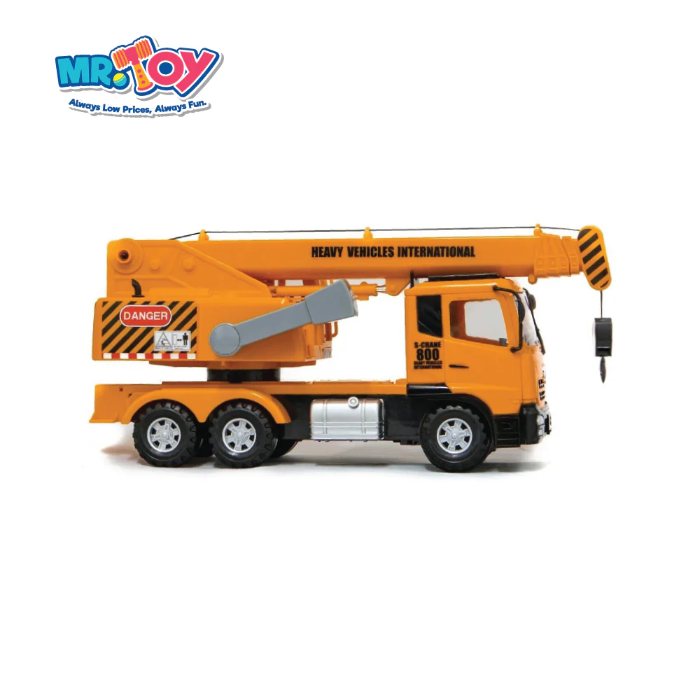 (MR.DIY) LILITOYS King Super Big Construction Crane Truck Model 201A - Image 4