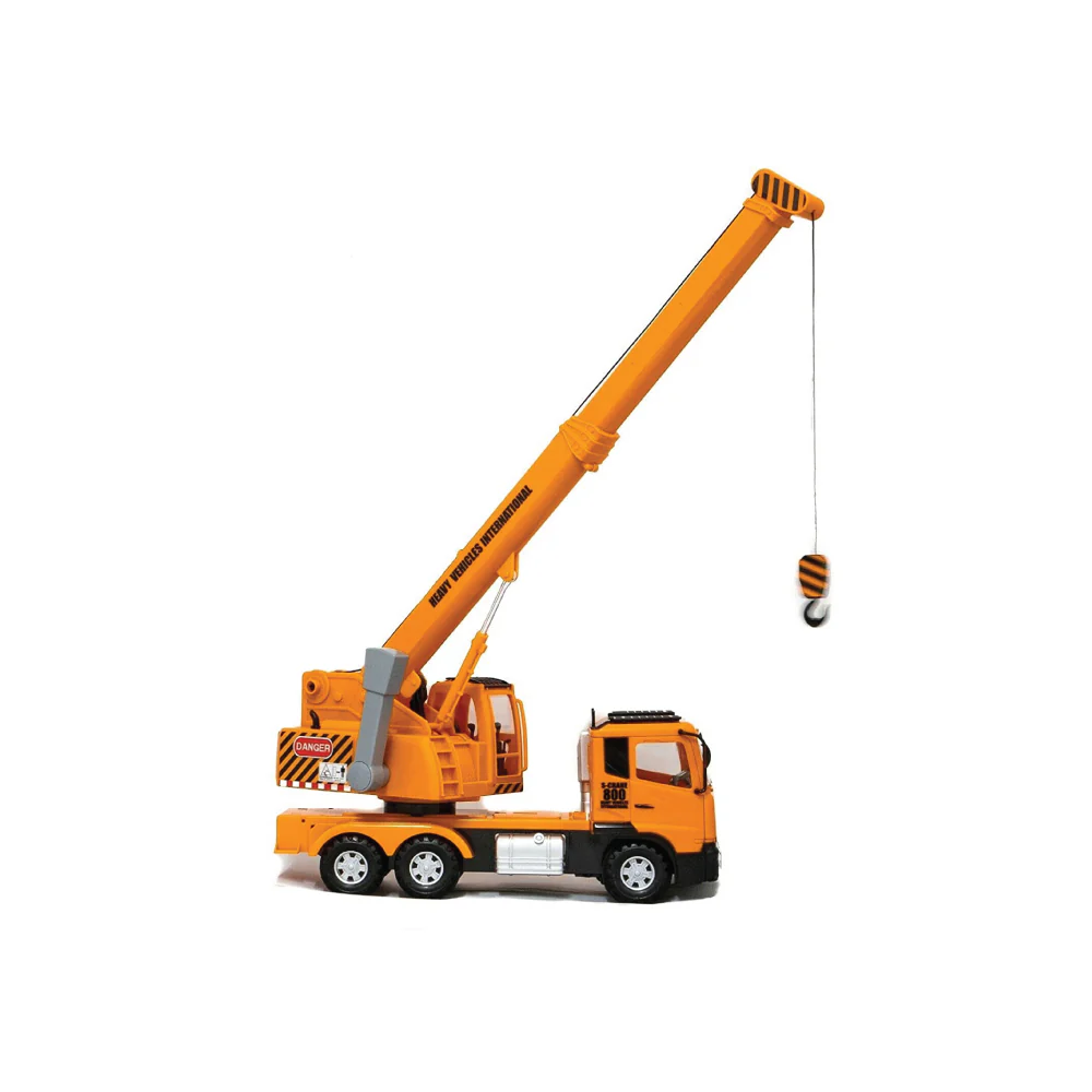 (MR.DIY) LILITOYS King Super Big Construction Crane Truck Model 201A - Image 6
