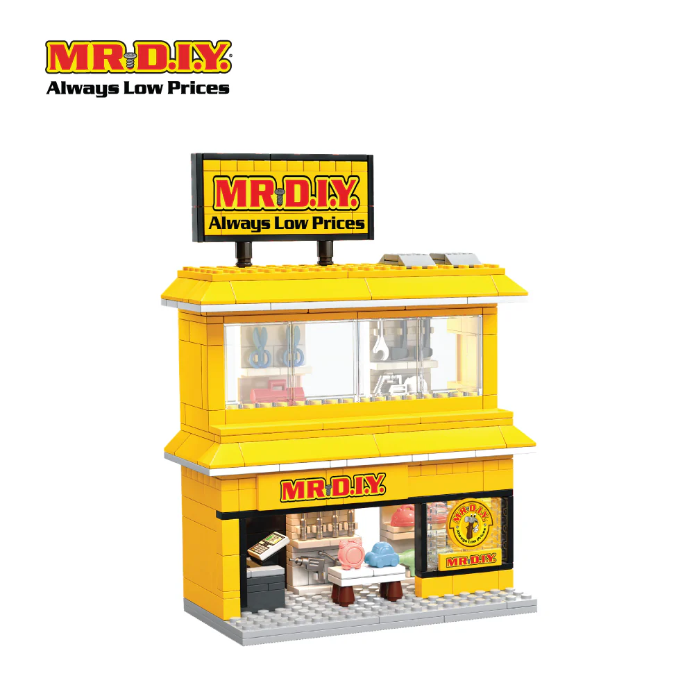 [LIMITED EDITION] MR.DIY Double Story Shop Building Blocks (343 pcs) - Image 4