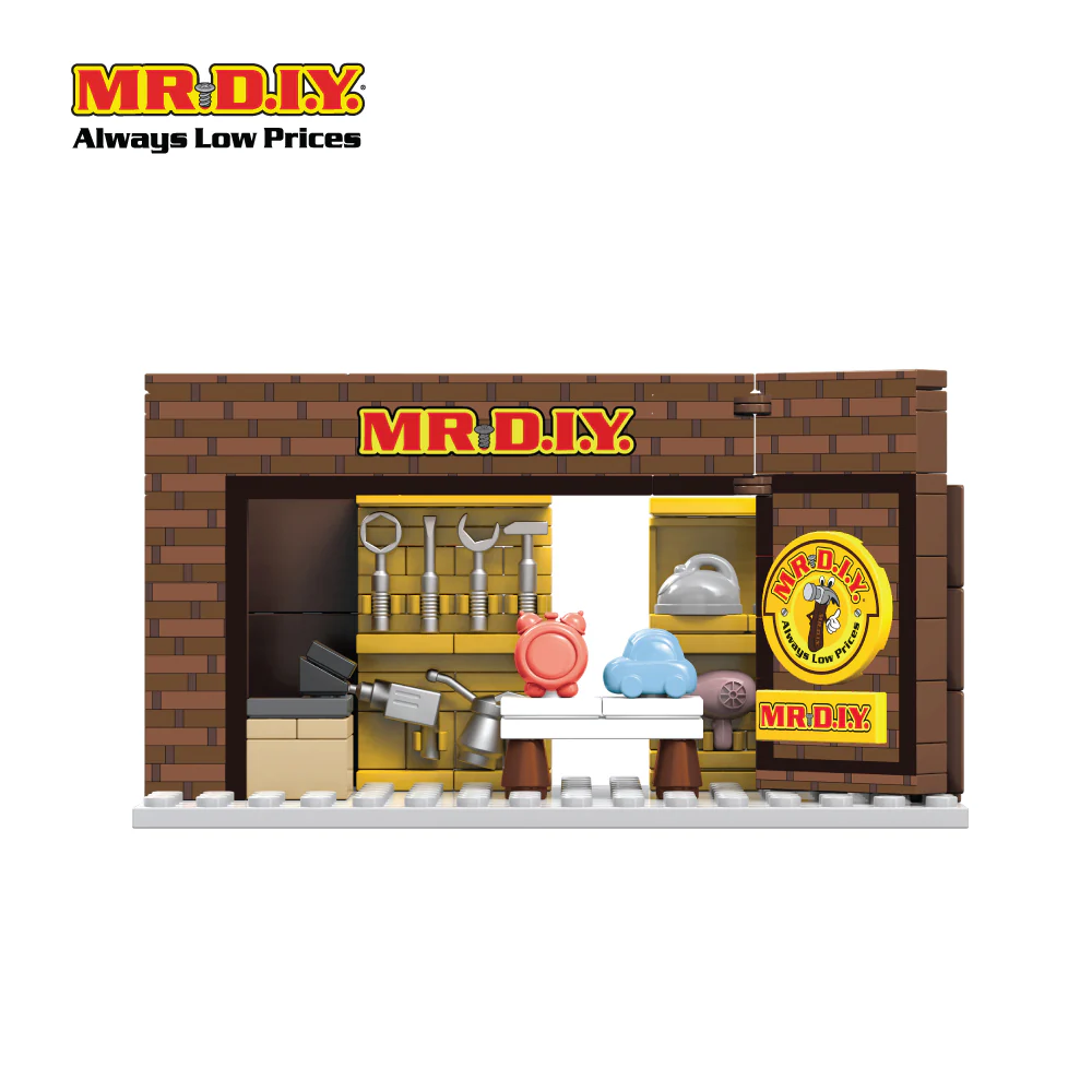 [LIMITED EDITION] MR.DIY Single Story Shop Building Blocks (143 pcs) - Image 4