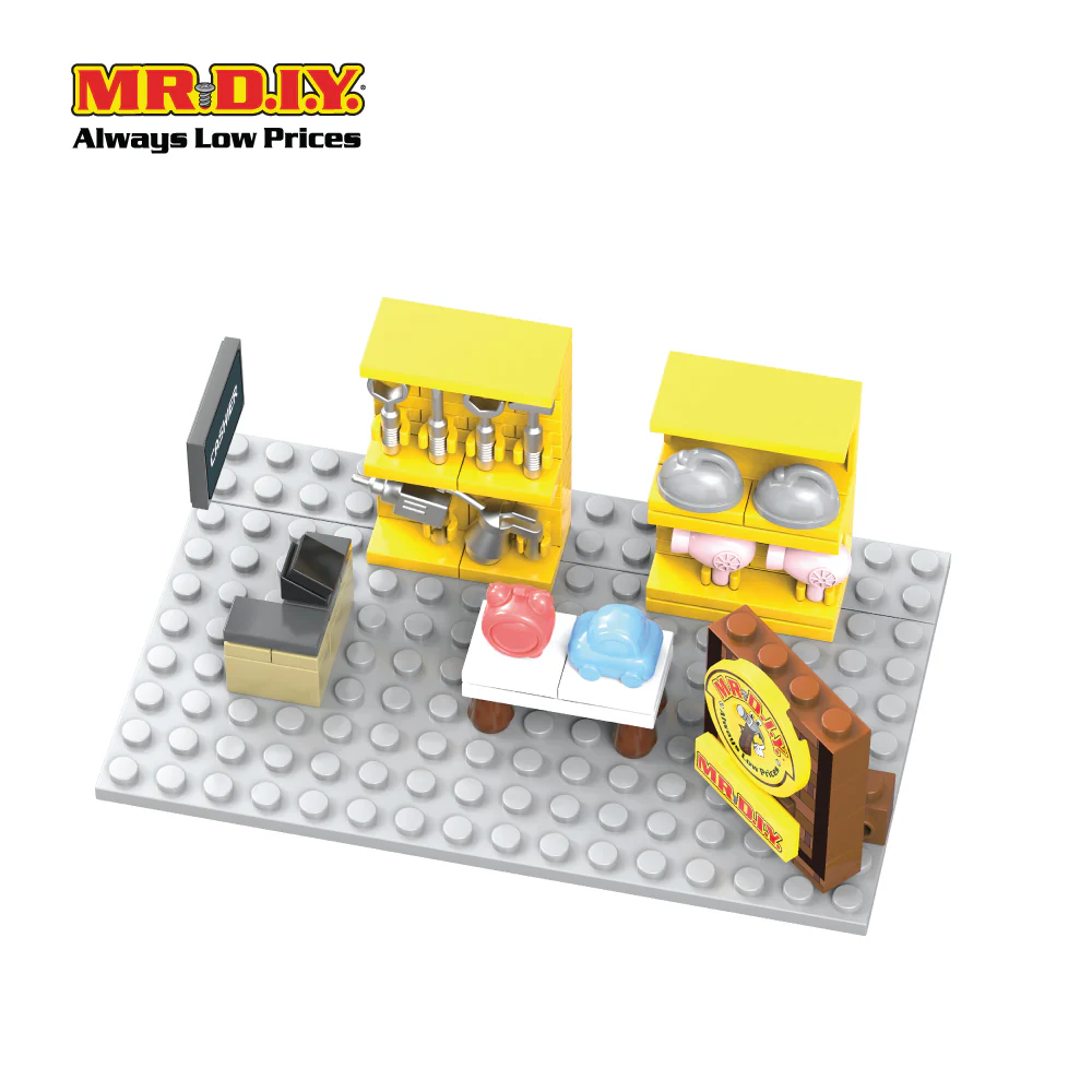 [LIMITED EDITION] MR.DIY Single Story Shop Building Blocks (143 pcs) - Image 7