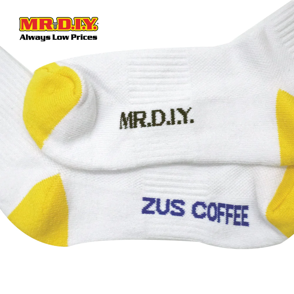 [LIMITED EDITION] MR.DIY X ZUS Sport Crew Socks - Image 6