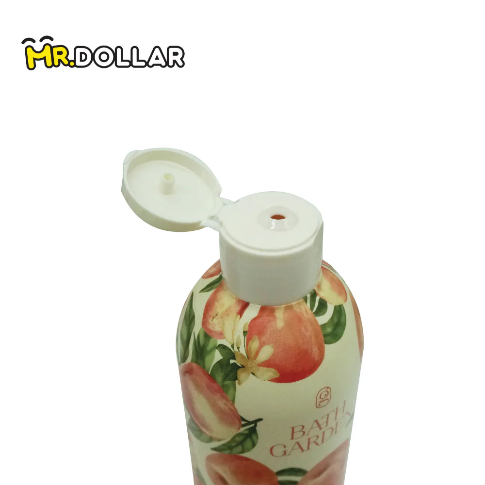 [LIMITED EDITION] NEW BATH GARDEN Softening & Brightening Bath Gel Body Wash (300ml) Peach Berry - Image 4