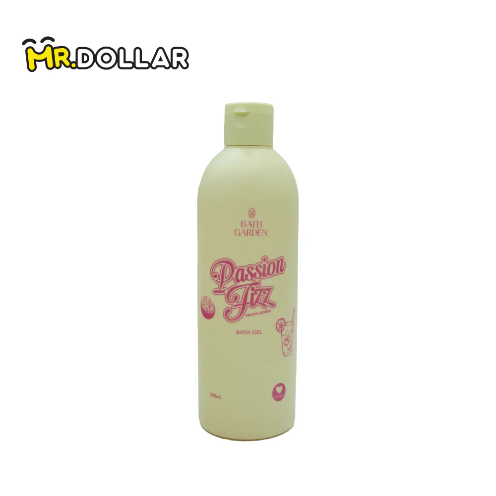 [LIMITED EDITION] NEW BATH GARDEN Softening & Brightening Bath Gel Body Wash (300ml) Passion Fizz - Image 2