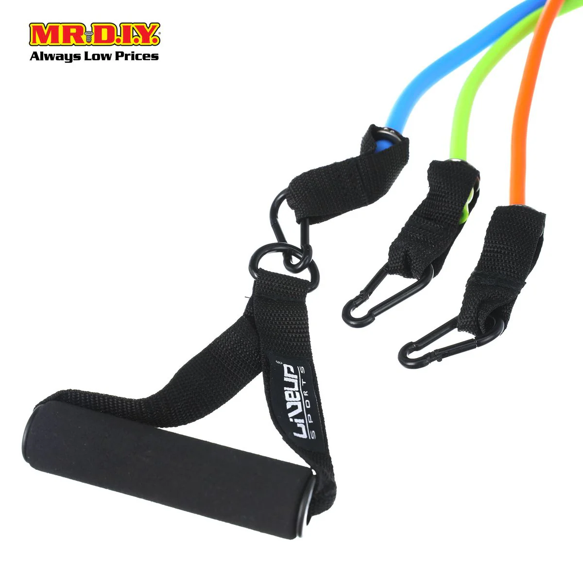 (MR.DIY) LIVEUP Expander Tube Resistance Band Training Set - LS3219 - Image 4