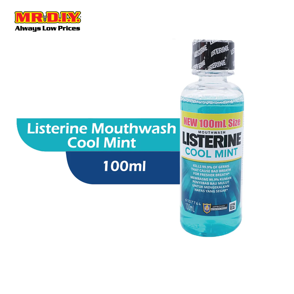 LISTERINE Mouthwash Cool Mint (100ml) - Image 2