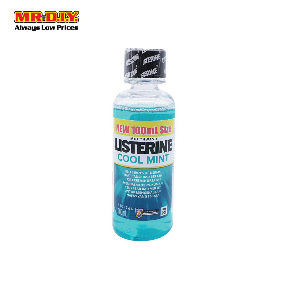 LISTERINE Mouthwash Cool Mint (100ml) - Image 3
