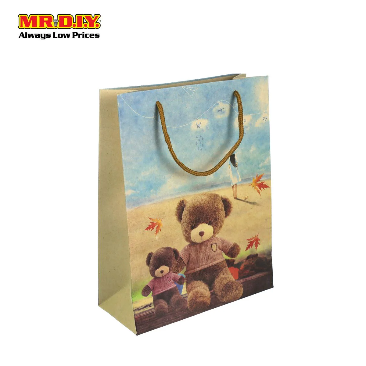 Little Bear Paper Bag M 27*21*9CM