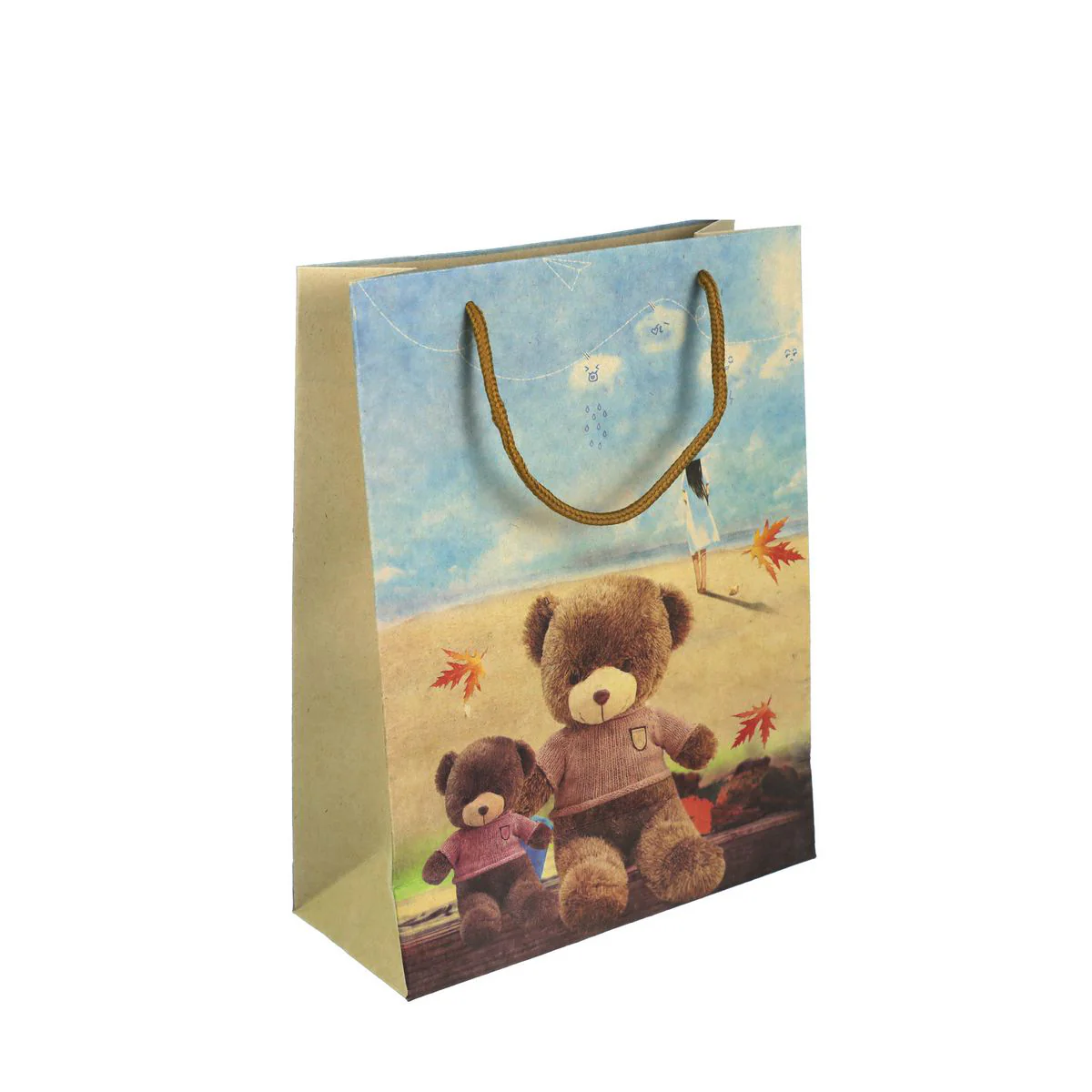 Little Bear Paper Bag M 27*21*9CM - Image 2