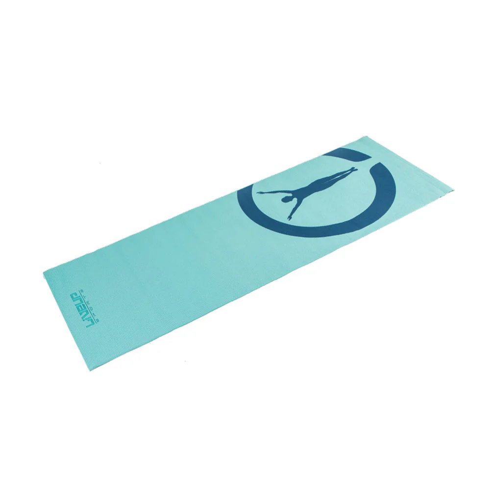 LIVEUP Sports Printing PVC Yoga Mat - Blue [LS3231C] (173cm) - Image 4
