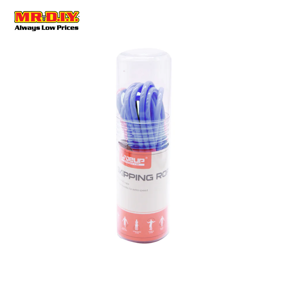 (MR.DIY) LIVEUP PVC Adjustable Speed Skipping Jumping Rope - Image 7