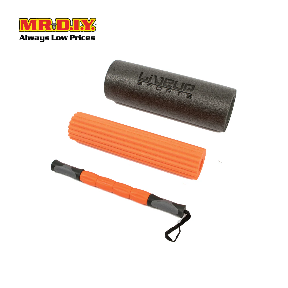 LIVEUP Sports 3-in-1 Yoga Roller Set (45cm) LS3765 - Image 3