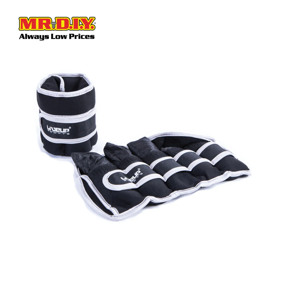 LIVEUP Sports Adjustable Ankle Weights (2 PCS) (2.5KG) LS3031 - Image 2