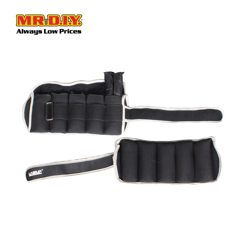 LIVEUP Sports Adjustable Ankle Weights (2 PCS) (2.5KG) LS3031 - Image 3