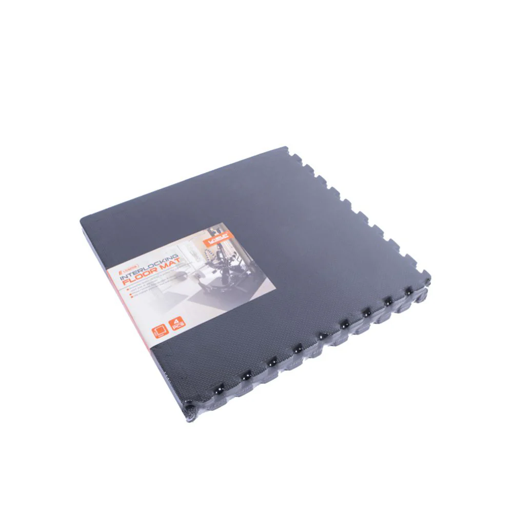 LIVEUP Sports Black Foam Interlock Mat (4 PCS) (60cm) LS3259 - Image 5