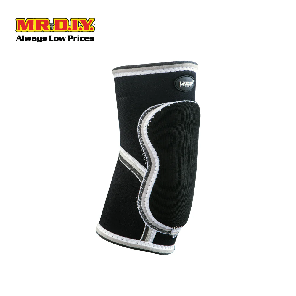 LIVEUP Sports Elbow Support With Foam Pad L/XL - Black LS5752 - Image 2