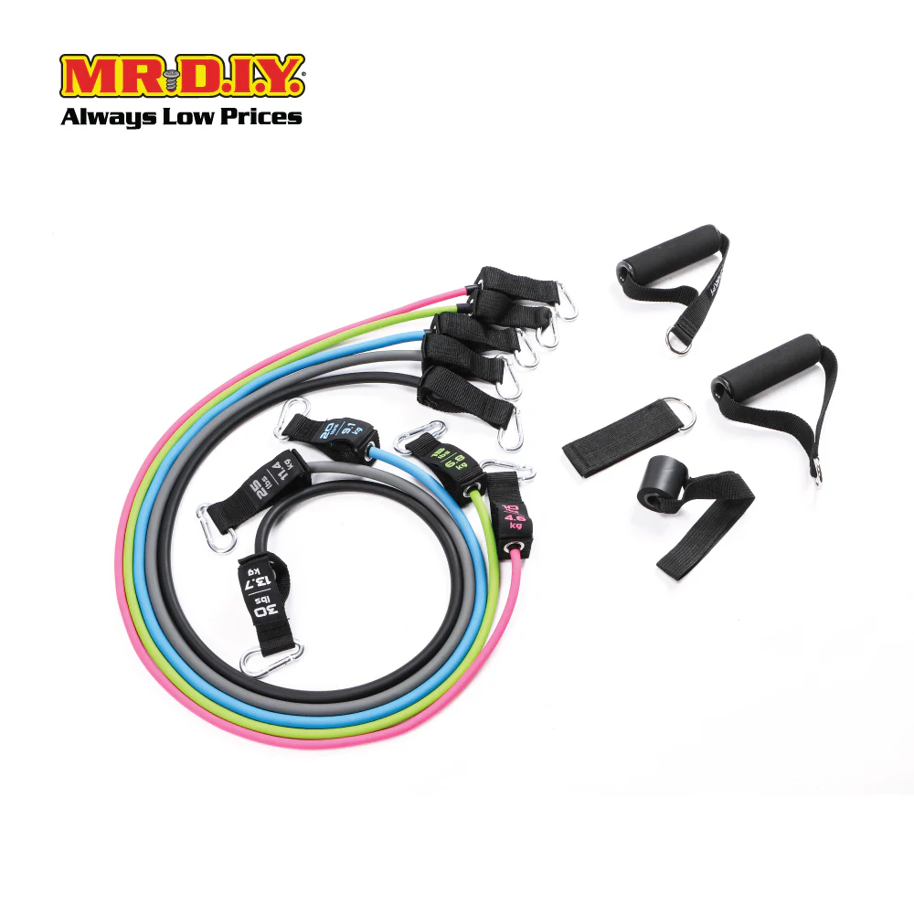 LIVEUP Sports Expander Tube Set (11 PCS) LS3625 - Image 3