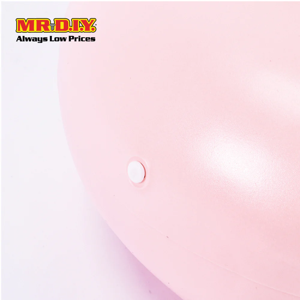 LIVEUP Sports Gym Inflatable PVC Donut Ball - Pink (45cm) LS3567 - Image 2