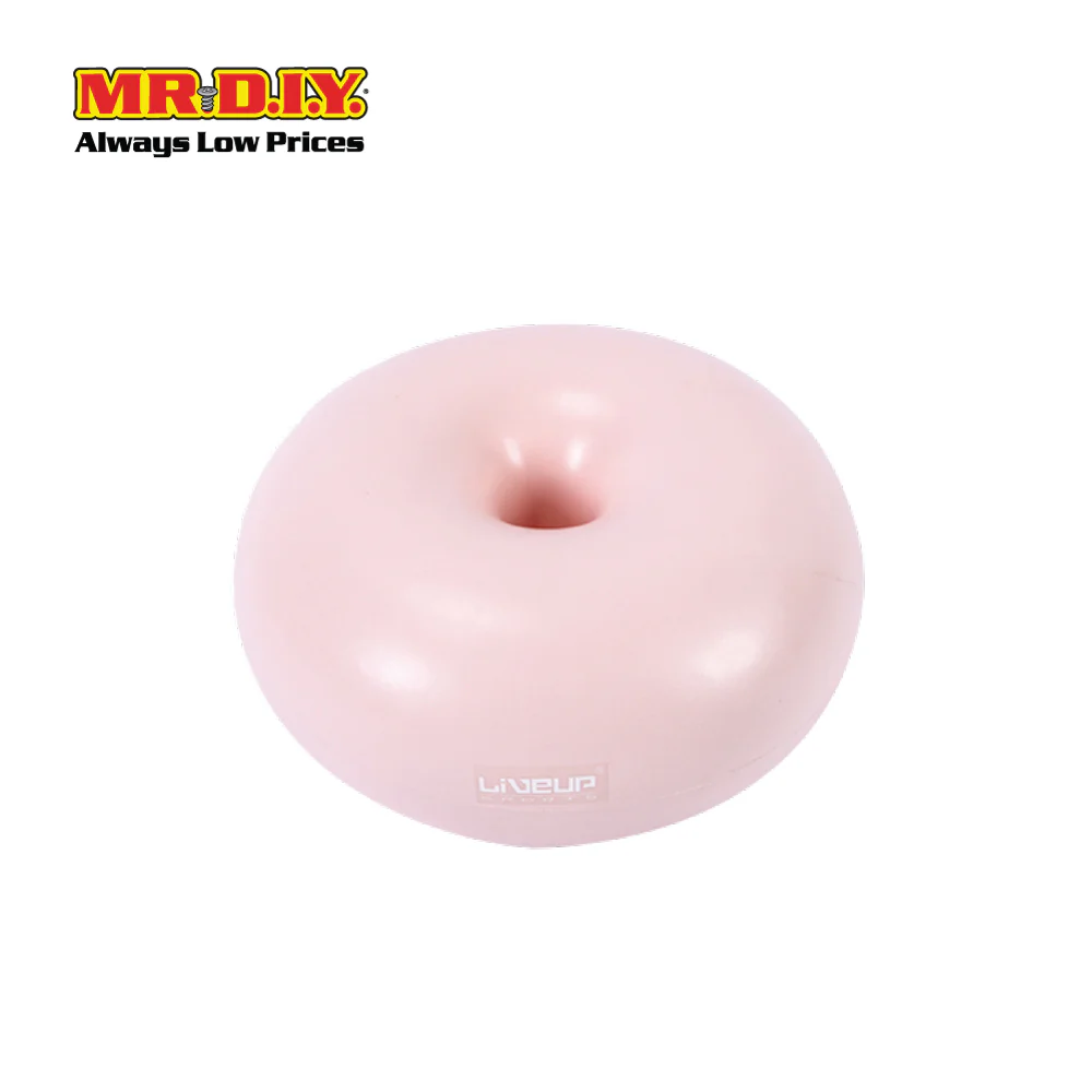 LIVEUP Sports Gym Inflatable PVC Donut Ball - Pink (45cm) LS3567 - Image 3