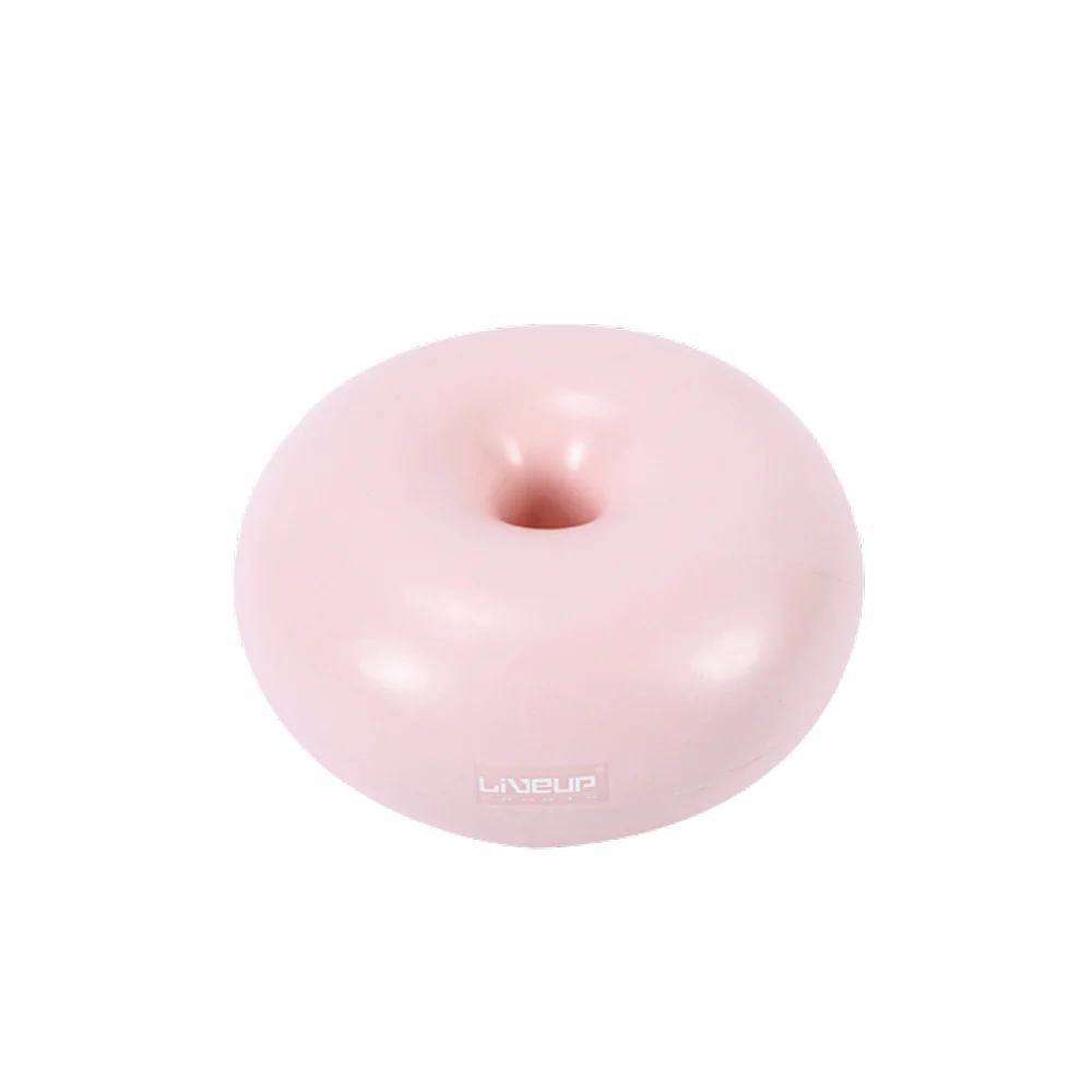 LIVEUP Sports Gym Inflatable PVC Donut Ball - Pink (45cm) LS3567 - Image 5