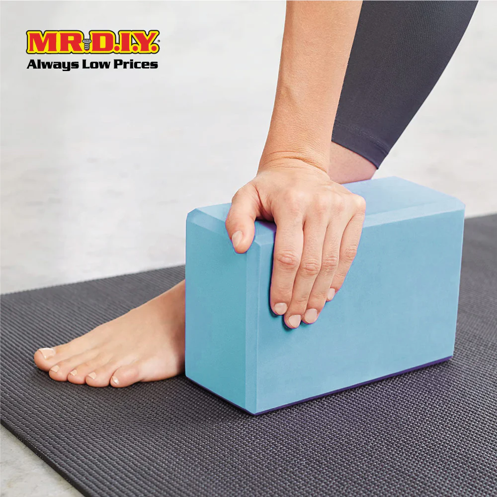 LIVEUP Sports Gym Yoga Block - Blue (33cm) LS3233A - Image 3