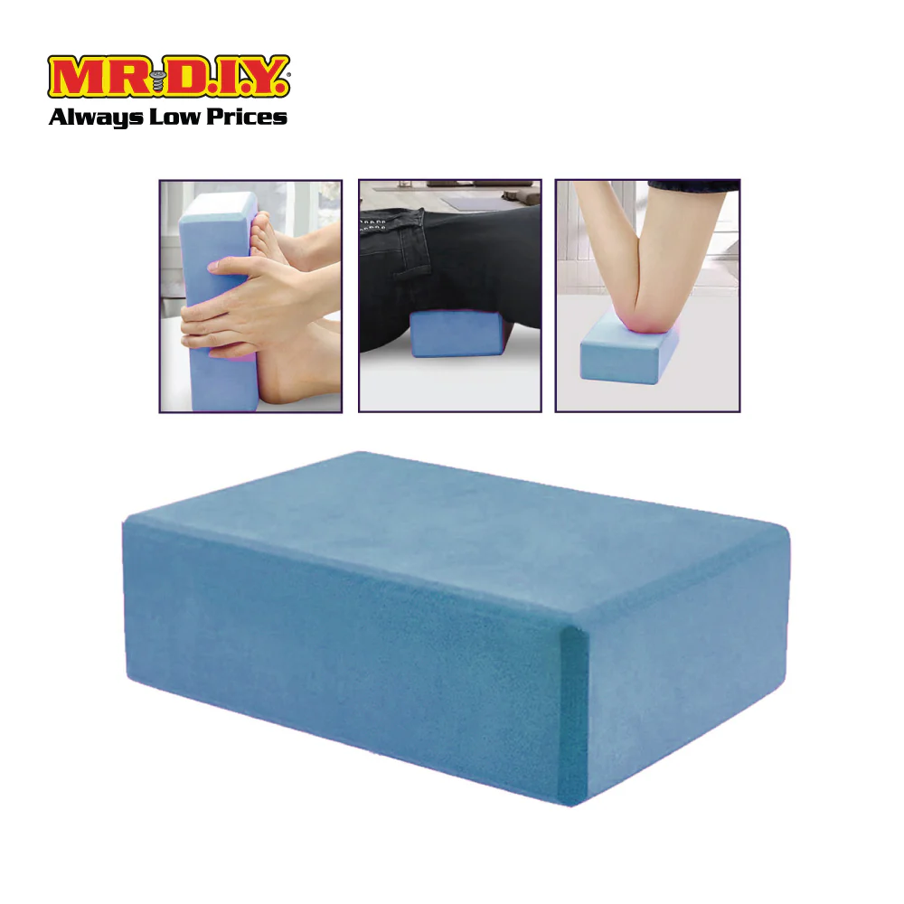 LIVEUP Sports Gym Yoga Block - Blue (33cm) LS3233A - Image 4