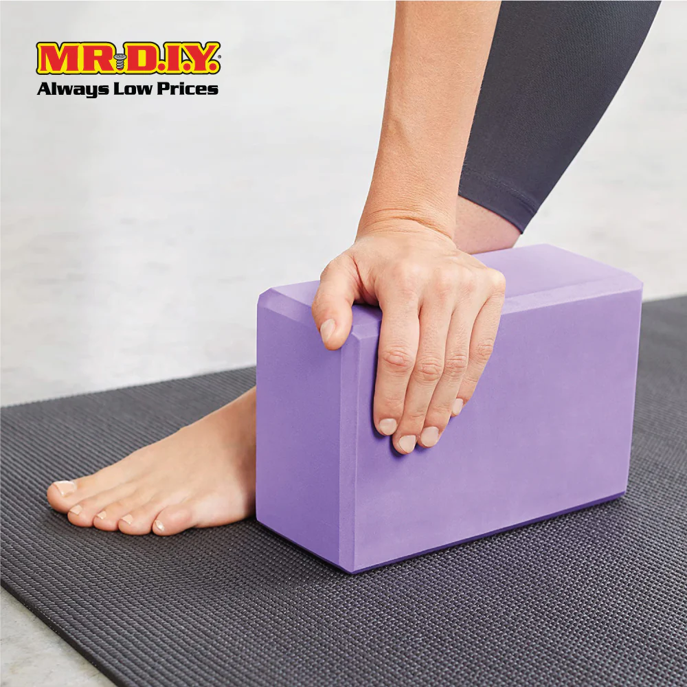 LIVEUP Sports Gym Yoga Block Purple LS3233A (23 X 15cm) - Image 3