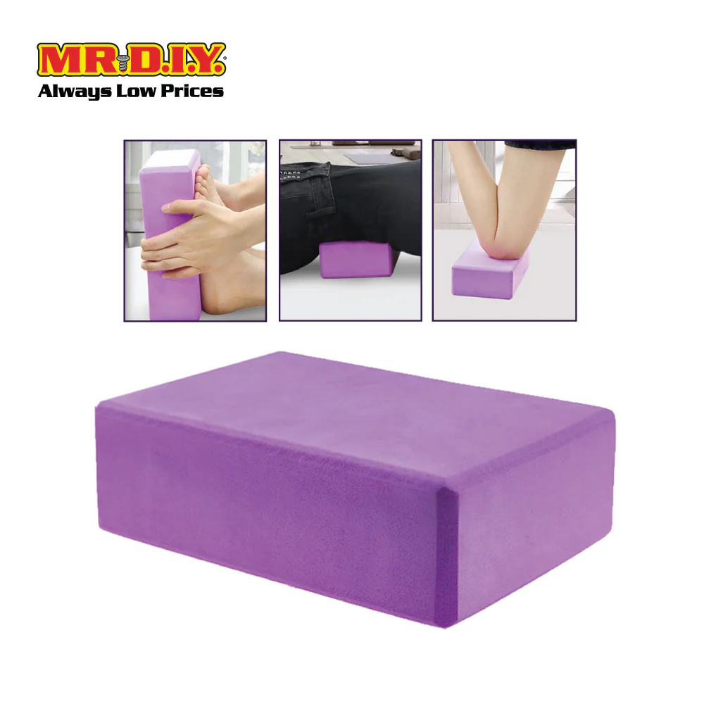 LIVEUP Sports Gym Yoga Block Purple LS3233A (23 X 15cm) - Image 4