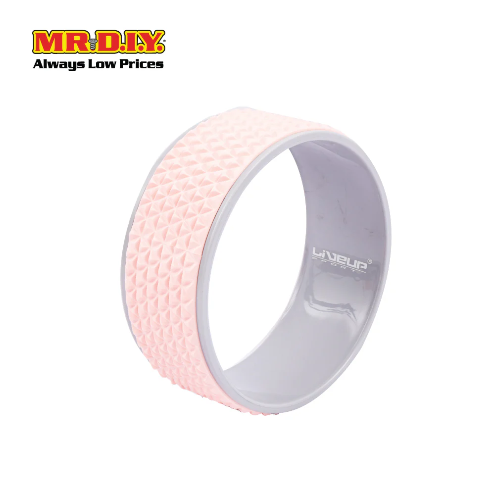 LIVEUP Sports Gym Yoga Ring - Pink (33cm) LS3750 - Image 3
