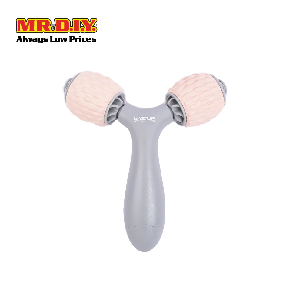 LIVEUP Sports Hand Y-Shaped Massager Roller - Pink LS5107 - Image 2