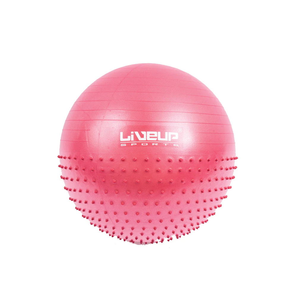 LIVEUP Sports Inflatable Gym Exercise Half Massage Ball (65cm) LS3569 - Image 5