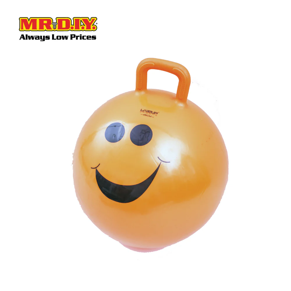 LIVEUP Sports Kid Gym Inflatable Hopper Ball with Handle (45cm) LS3220 - Image 2